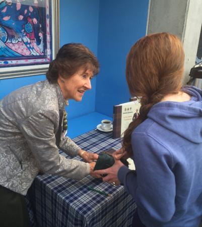 Deirdre Kinloch Anderson at Queen Margaret University - February 2014