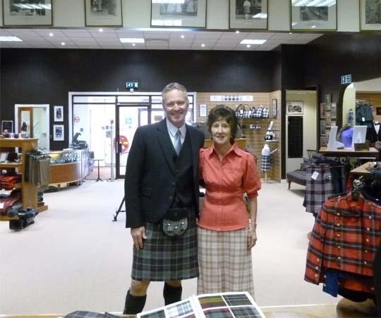 Rory Bremner visits Kinloch Anderson