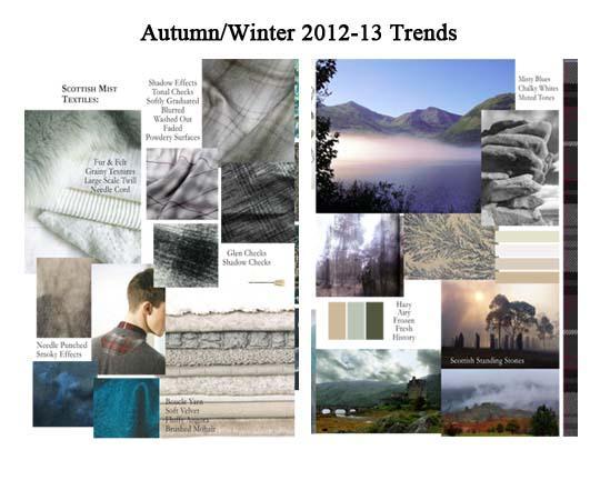 Autumn/Winter 2012-13 Trend Colours & Themes