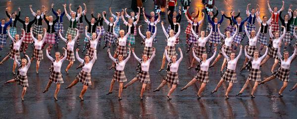 The Kinloch Anderson Royal Military Edinburgh Tattoo Highland Dancers August 2010