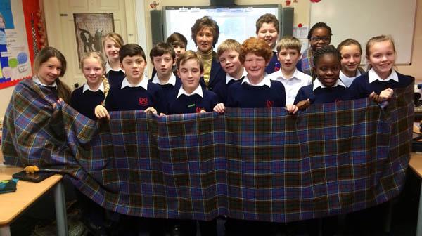 Tartan Talk at Loretto Junior School, Musselburgh
