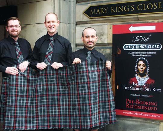 The Real Mary King's Close launches their new tartan