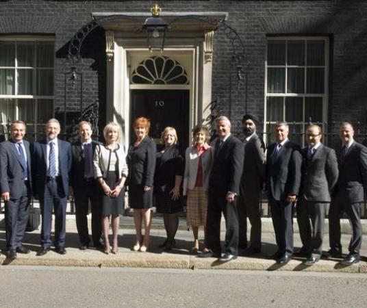 Deirdre Kinloch Anderson visits 10 Downing Street