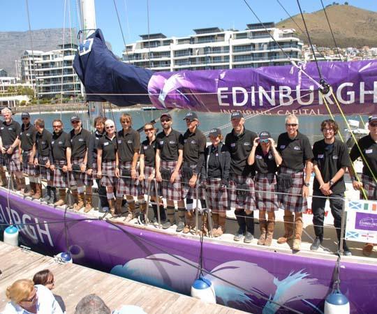 Clipper Yacht Race Update - The Crew Arrive in Cape Town