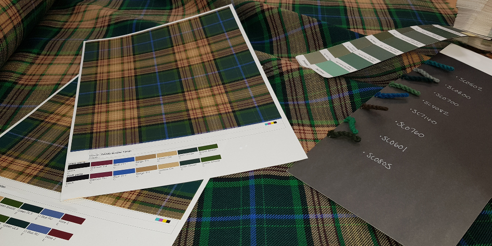 House of Tartan: Search by Colour